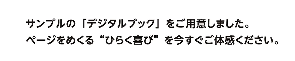 サンプルの案内