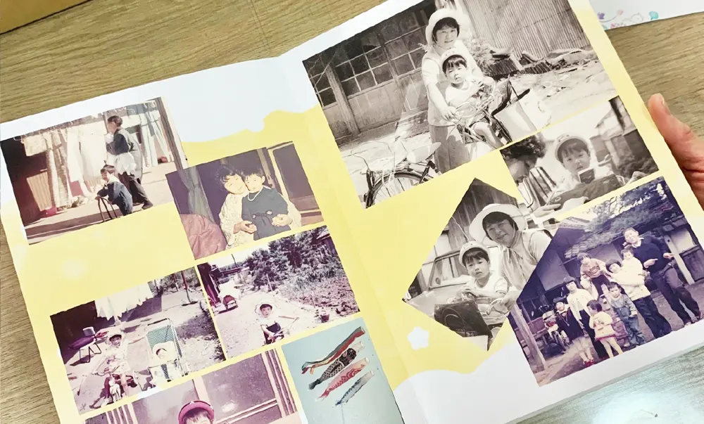 大量のアルバムやプリント写真