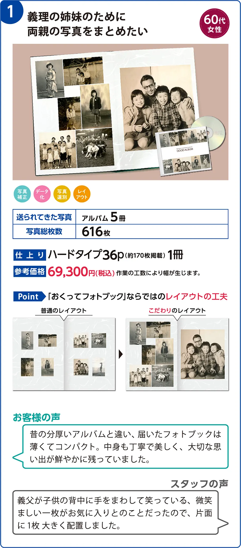「全部おまかせコース」事例1