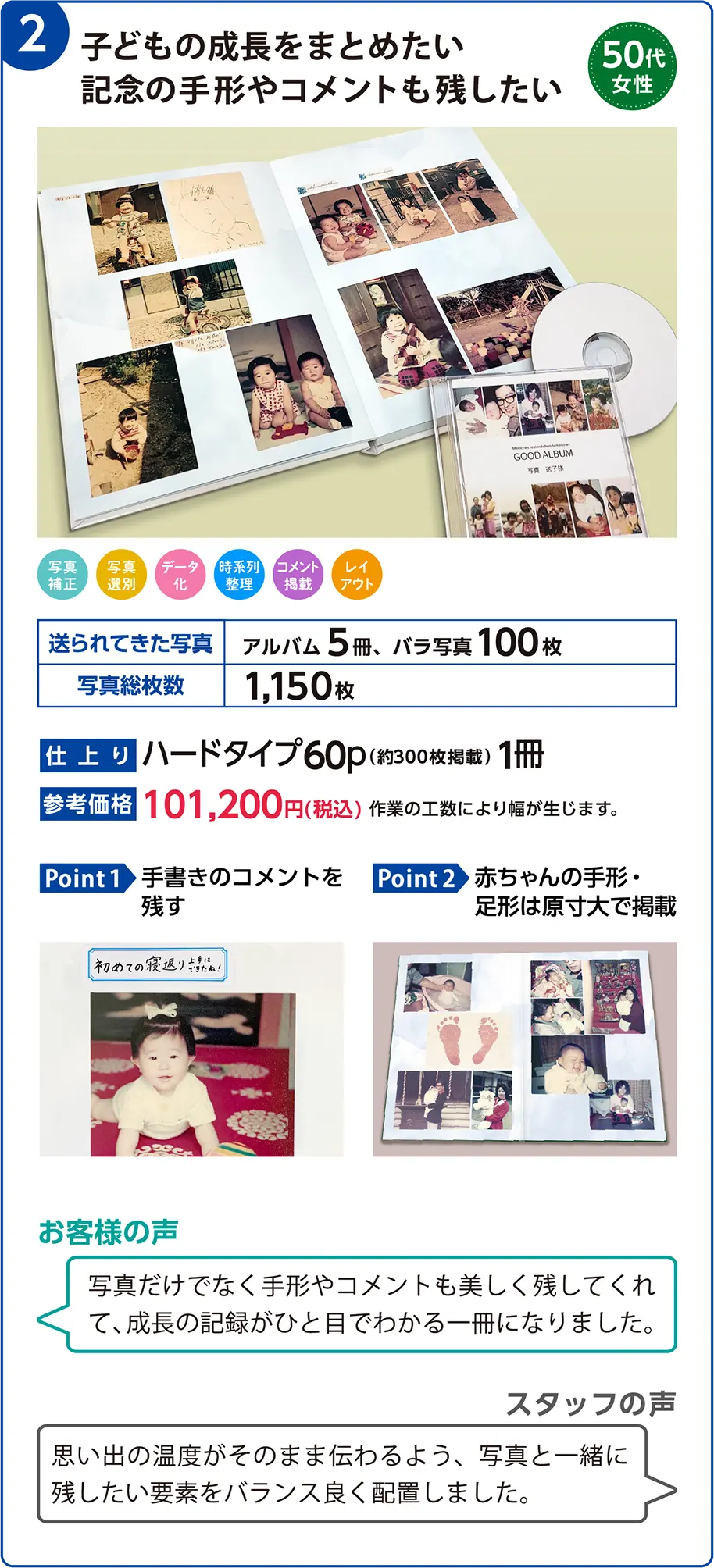 「全部おまかせコース」事例2