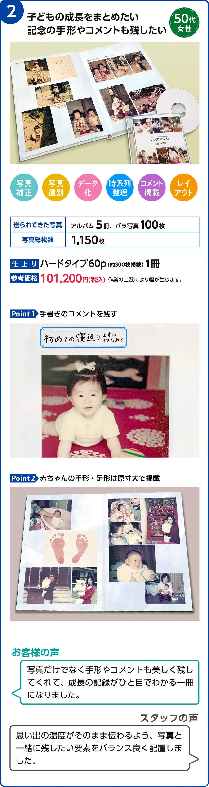 「全部おまかせコース」事例2