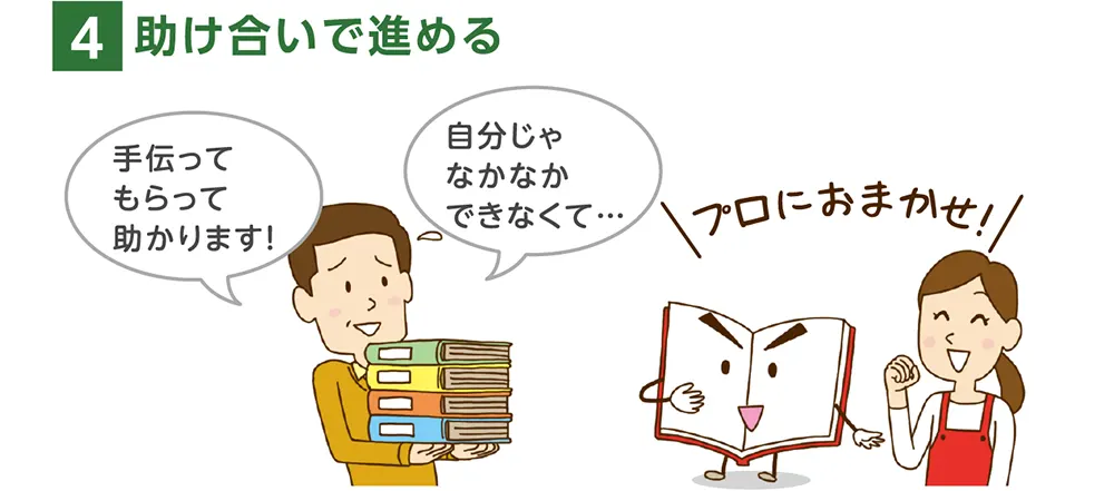 4.助け合いで進める